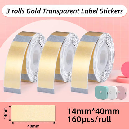 Q30 Label Printer Mini Printer Pocket Thermal Label Maker Wireless Sticker Pocket Portable Printer Various Label Paper