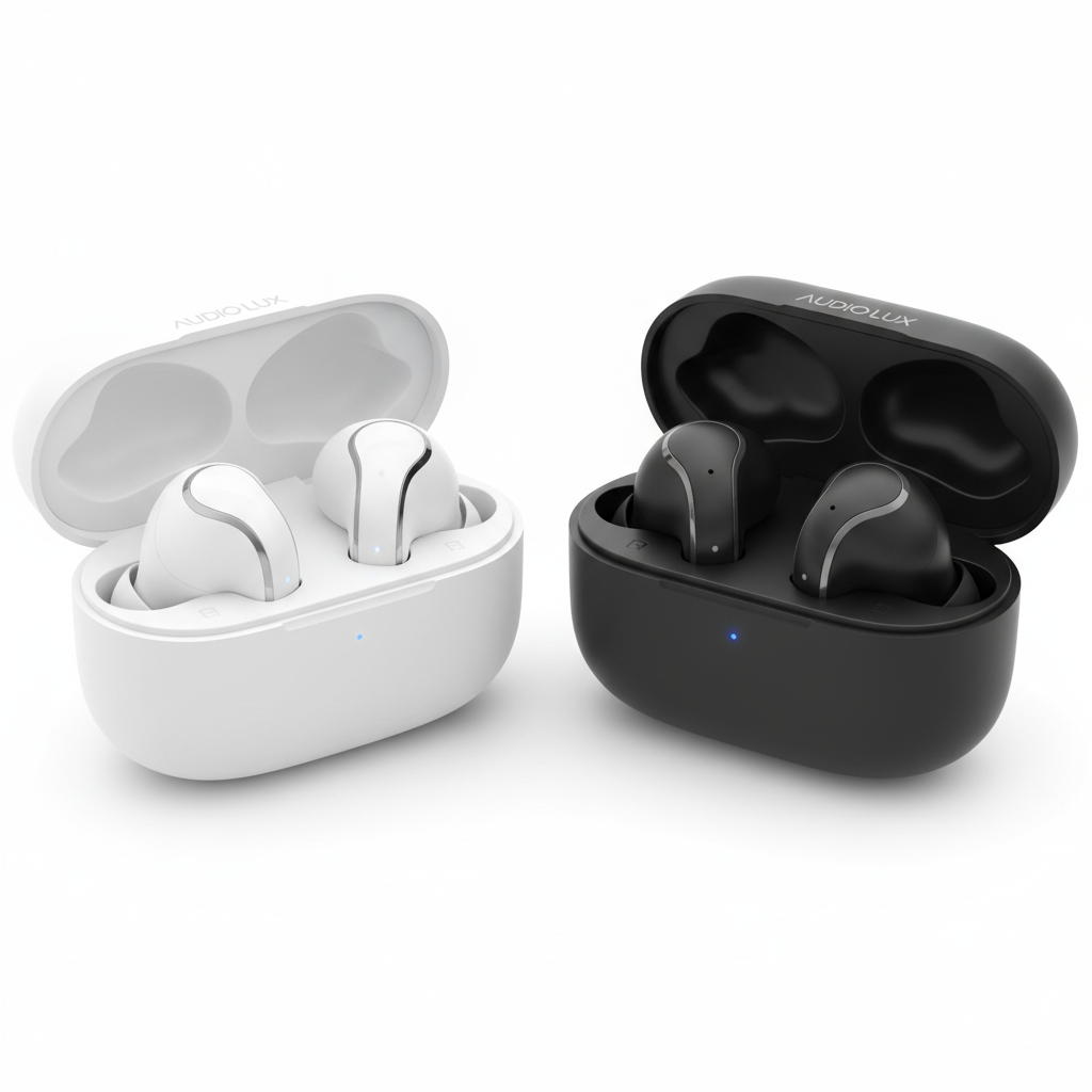 Premium Wireless Bluetooth Earbuds with charging case